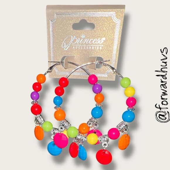 Bundle Sale 3 for $15 | Princess Accessories Multicolor Beaded Bracelet - Picture 1 of 7